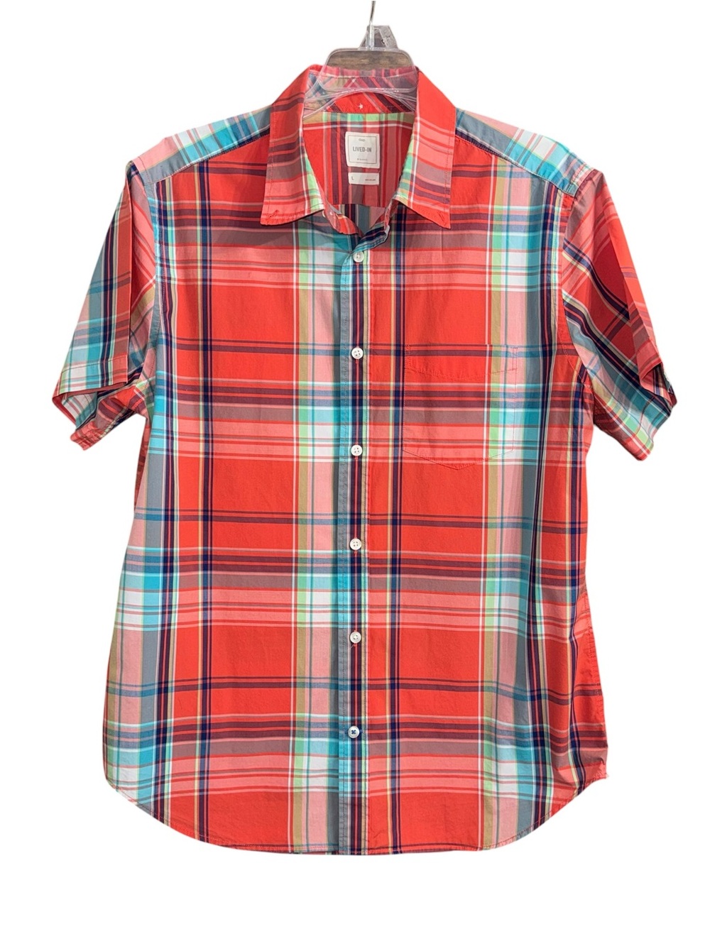 GAP (EUC) Men’s 100% Cotton Button Up, Size Large - Picture 4 of 8
